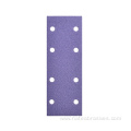 Purple Film Hook And Loop Wood Sandpaper Disc